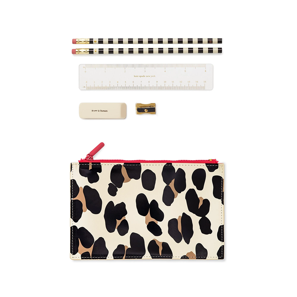 Leopard Print Pencil Case – Jollity & Co